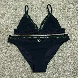 Zimmermann Black Bikini Set